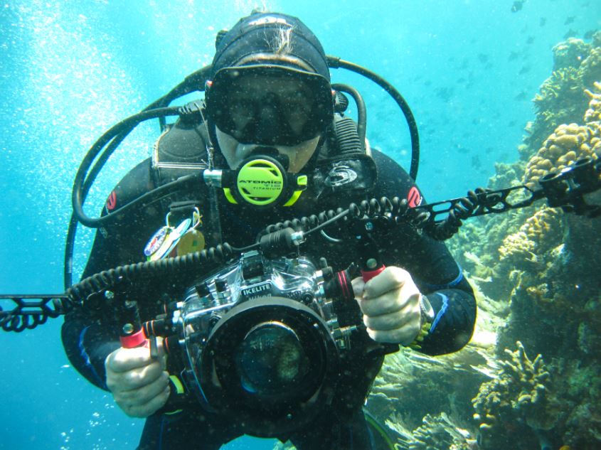 Ken Kurtis is a keen underwater photographer